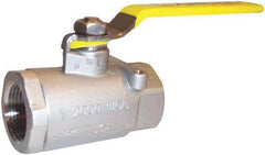 3/8" Apollo stainless steel ball valve with locking handle