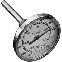 THERMOMETER 4 INCH STEM 1/2 INCH CONNECTION
