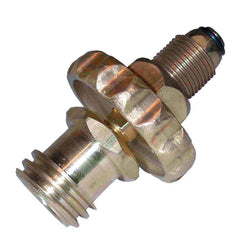 1 5/16" Male QCC1 to Male POL soft nose brass filler adaptor