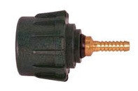 QCC1 adaptor w/ 1/4 " hose bar green nut - 200,000 BTU max