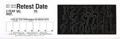 HM 183 5 yr. inspection decal kit