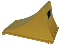 WHEEL CHOCK-ALUMINUM 8"H X 8.5"W X 12"L-YELLOW