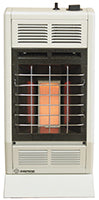 WHITE 10K BTU HEATER INFRARED MANUAL 1 HEAT SETTING