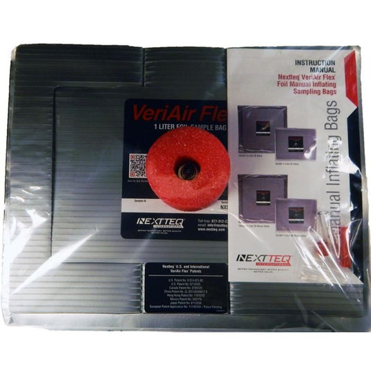 VeriAir 1 liter flexible sampl bag for Ethyl Mercaptan test