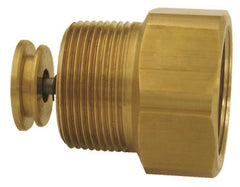 1" MPT x 1" FPT 28 GPM excess flow valve, brass