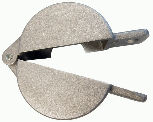 #4 Metal lock cap for service valve, fits 2 1/2" handwheel