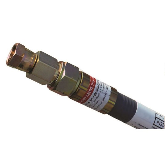 Gas Riser Swivel XX Flex Riser 1/2 CTS x 7', with 1/2