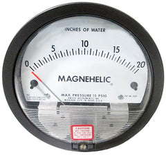 KIT-GAS PRESSURE MAGNEHELIC GAUGE 0-20" WC