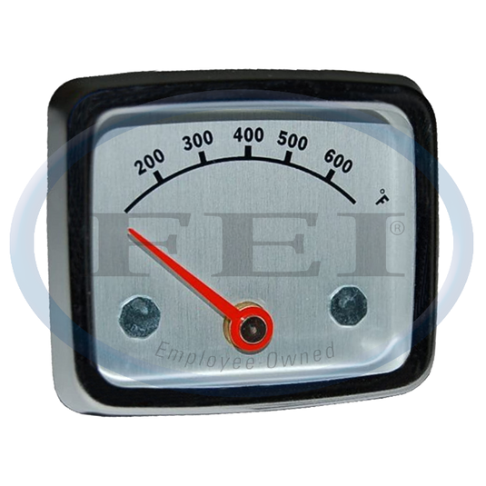 THERMOMETER-BBQ GRILL OLD SQUARE STYLE