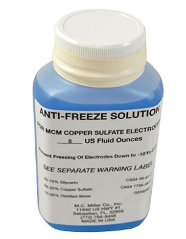 ANTI-FREEZE SOLUTION FOR HALF CELL 8 OZ BOTTLE
