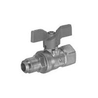 3/8 FL X 1/2 FPT VALVE W/LOCKABLE T HANDLE