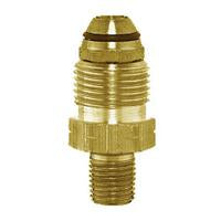 SOFT NOSE POL X 1/4" M.NPT W/EXCESS FLOW