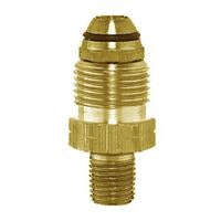 SOFT NOSE POL X 1/4" M.NPT WITH WRENCH NUT