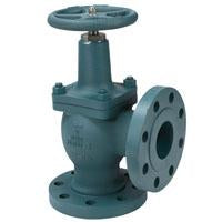 3" FLANGED ANGLE VALVE