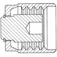 BRASS CAP 1-1/4 ACME *WILL NOT FIT OPD CONNECT*