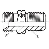 ADAPTER 9/16 X 18 LH X 1/4 MPT (SUB # B29LH)