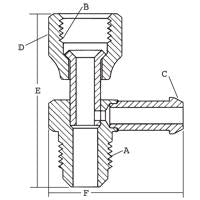 ADAPTER ASSEMBLY 1/2 INCH OD