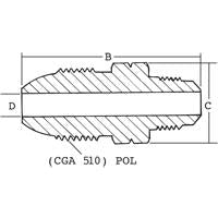 ADAPTER MPOL X 3/8 MNPT
