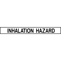 DECAL 3 X 24 INHALATION HAZARD