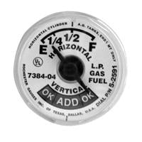 SNAP-ON DIAL FOR 3/4" 7384 SERIES GAUGES