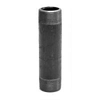 EXTRA HEAVY WELDED BLACK PIPE NIPPLE 1 1/2 X CLOSE