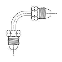 5" PIGTAIL MPOL X MPOL 90 DEGREE