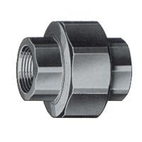 3/8" UNION BLACK STD (LOW PRESSURE ONLY)