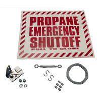 DISPENSING UNIT REMOTE EMERGENCY SHUTDOWN SIGN KIT