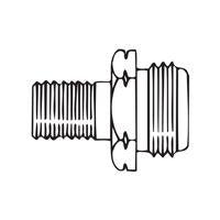 1 INCH 20 MALE THROW-AWAY CYL ADAPTER