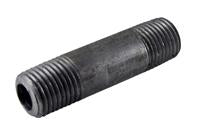 EXTRA HEAVY WELDED BLACK PIPE NIPPLE 1/4 X 2