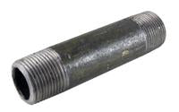 EXTRA HEAVY WELDED BLACK PIPE NIPPLE 3/4 X 4