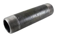 EXTRA HEAVY WELDED BLACK PIPE NIPPLE 1-1/4 X 6