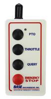 BASE 4 BUTTON TRANSMITTER (PTO/ THROTTLE/QUERY/E-STOP),