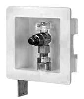 FLASHSHIELD RECESSED FIRESTOP GAS OUTLET BOX WITH 1/2