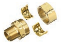 FLASHSHIELD1/2" XR3 STRAIGHT FITTING - 1/2" MALE NPT