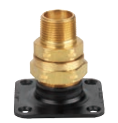 FLASHSIELD 1/2" XR3 TERM. FIT W/ SQUARE FLANGE 1/2" NPT