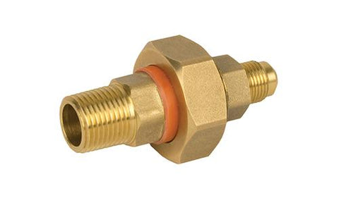 BRASS DIELECTRIC UNION 1/2"MIP X 1/2" FLARE