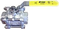 JOMAR BALL VALVE, 1 IN 316SS BODY,STEM