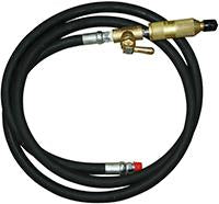 1/2 INCH HOSE ASSEMBLY X 6 FEET WITH HOSE END VALVE FOR