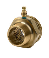 BRASS ADAP 3-1/4 MALE ACME X 2 MALE NPT W/ INTEGRAL SCREEN