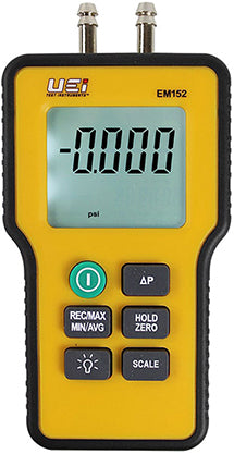 PRESSURE DETECTOR ELECTRONIC MANOMETER DUAL PORT