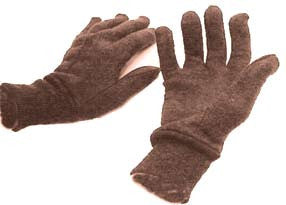 Brown Jersey Glove (pair)