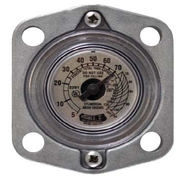 Senior Blind Gauge Head SR Blank Flange Block