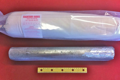 17# H1 Magnesium Alloy Anode Bag with 10 ft #12 coated wire