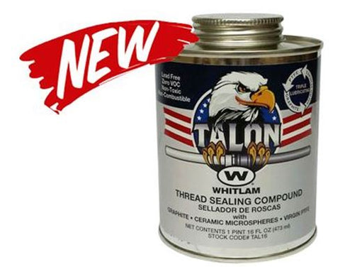 Talon Pipe Thread Sealant w/ Telfon 1/4 pint brush top can