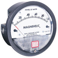 Magnehelic Gauge 0-20" WC Buna Diaphrm/IC w/Case