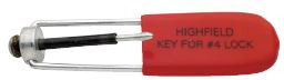 #4 Pin lock key for  240970 barrel lock