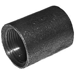 COUPLING-1/2" FPT SCH 40 BLACK IRON