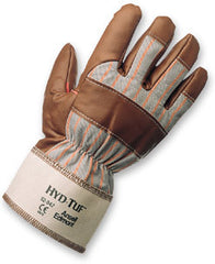 Hyd-Tuf Nitrile Coated Glove,L Safety Cuff*Soft Jersey Lining