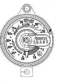 Rochester Remote Ready Snap-On Dial for 420 Vertical Cylinder